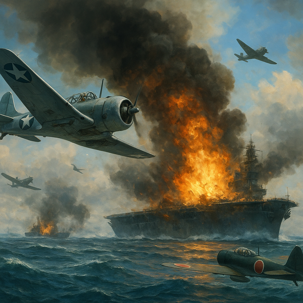 Bitwa o Midway – jak USA przełamały Japonię