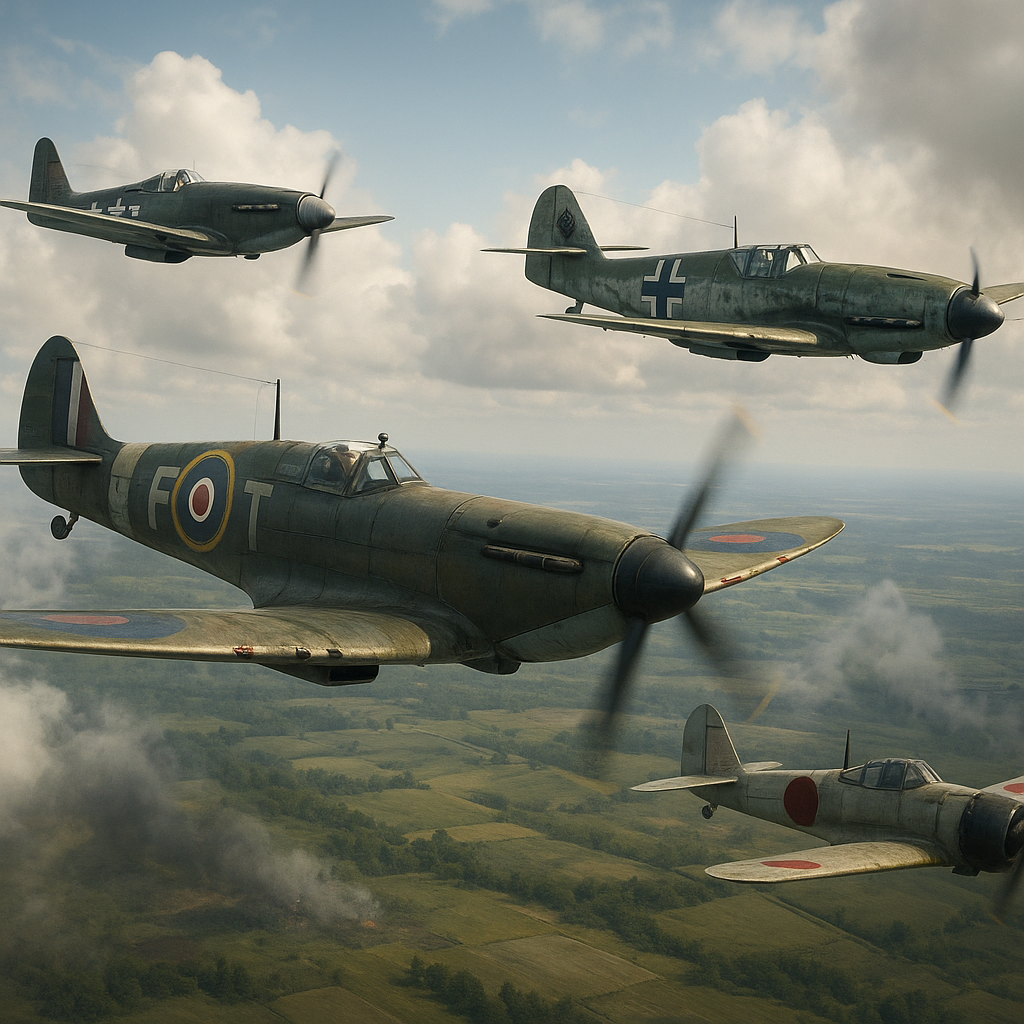 Najskuteczniejsze myśliwce II wojny światowej