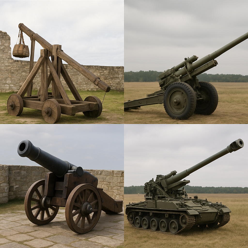 Rozwój artylerii od średniowiecza po dziś