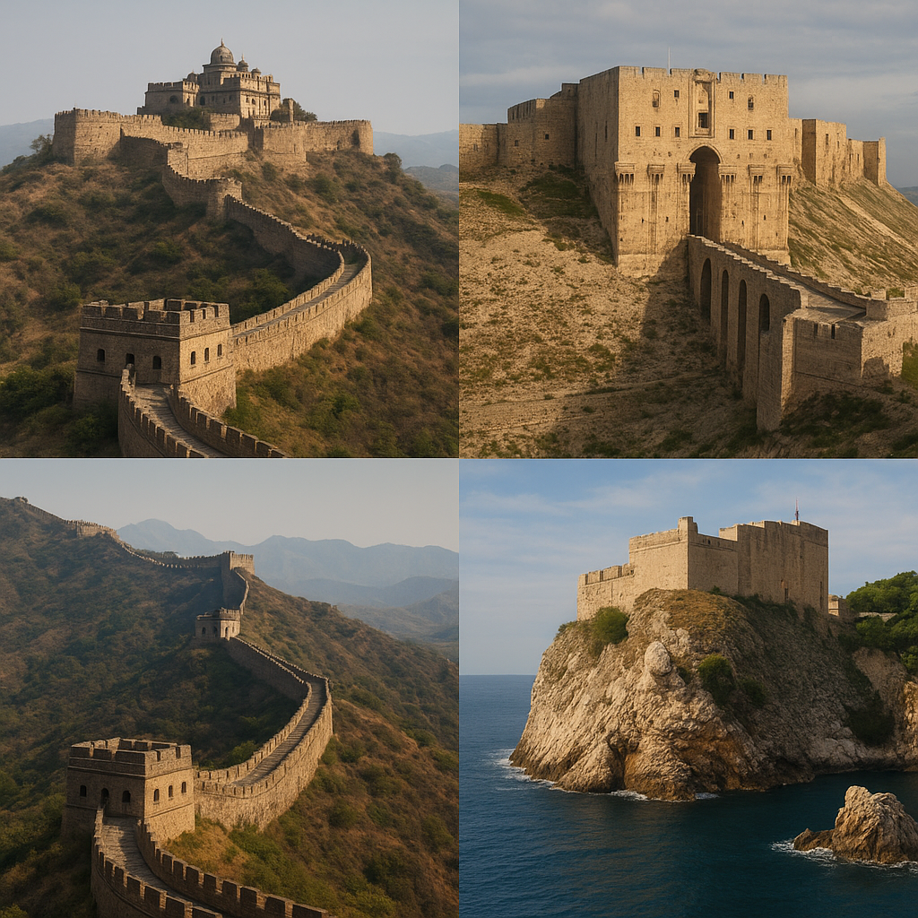 Największe fortyfikacje świata