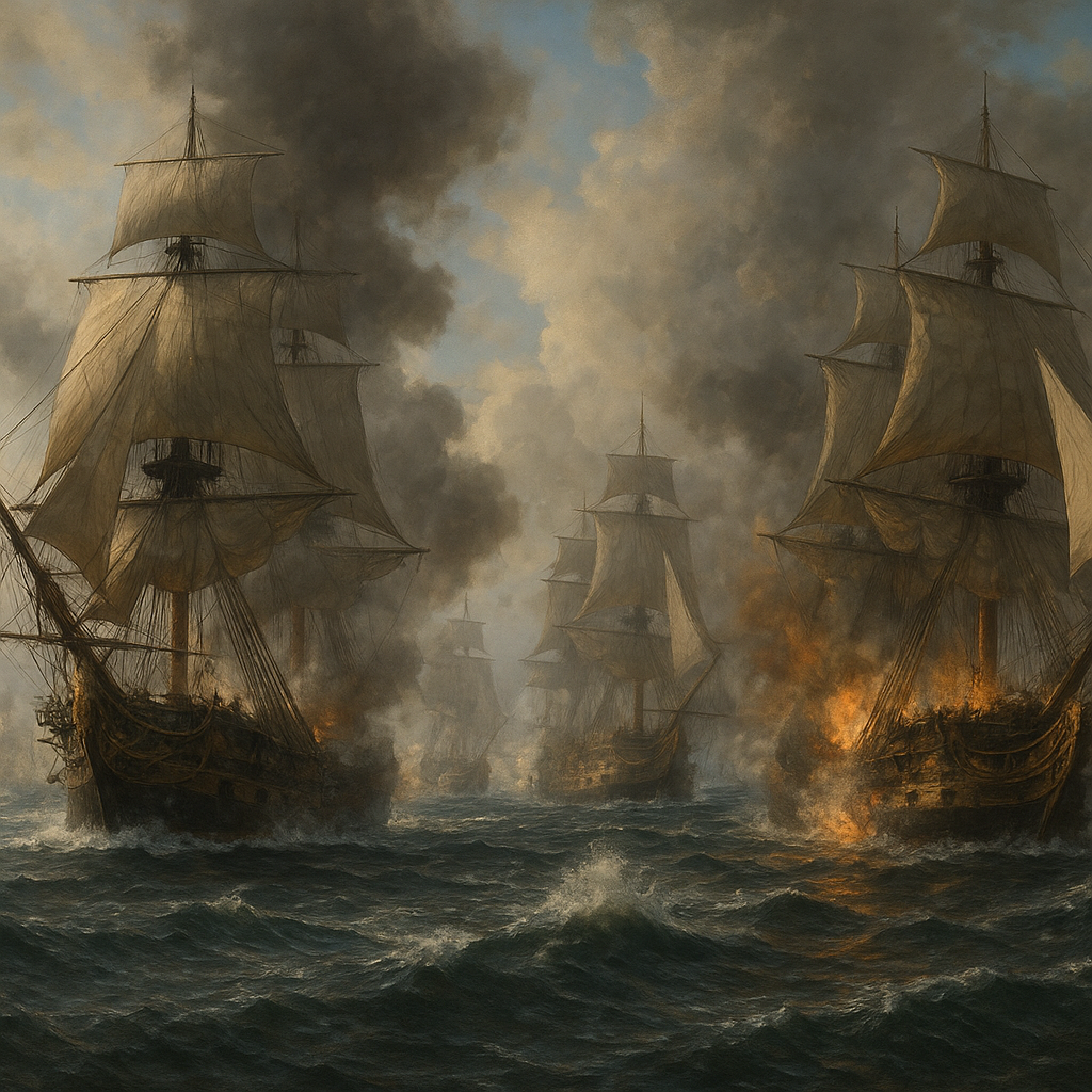 Największe bitwy morskie w historii